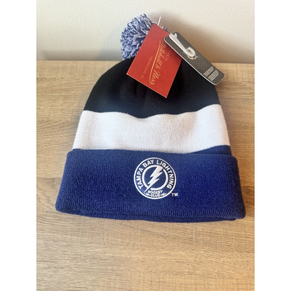 Tampa Bay Lightning Hockey Club Beanie Hat By Mitchell & Ness